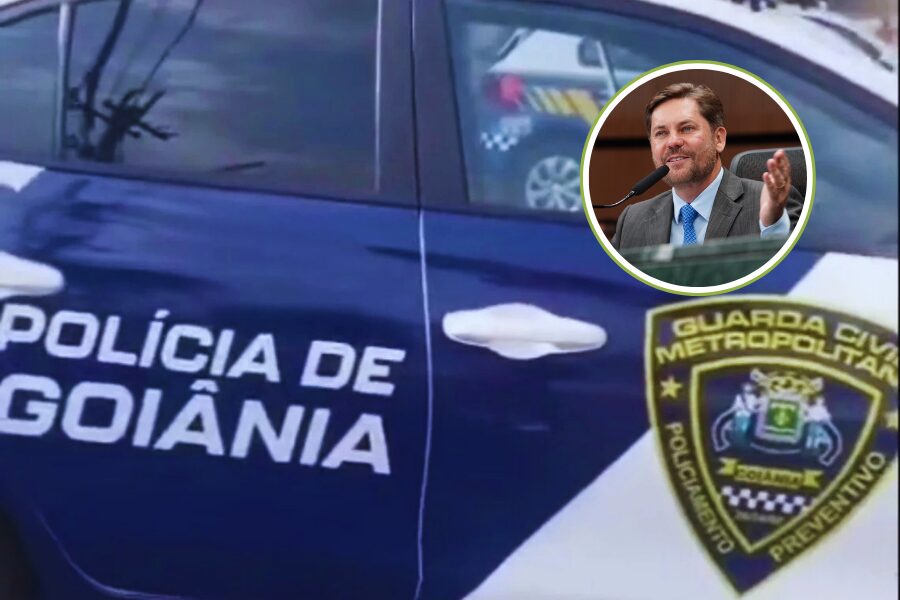 Veículo da Guarda-Civil de Goiânia chegou a ser plotado como "Polícia de Goiânia"
