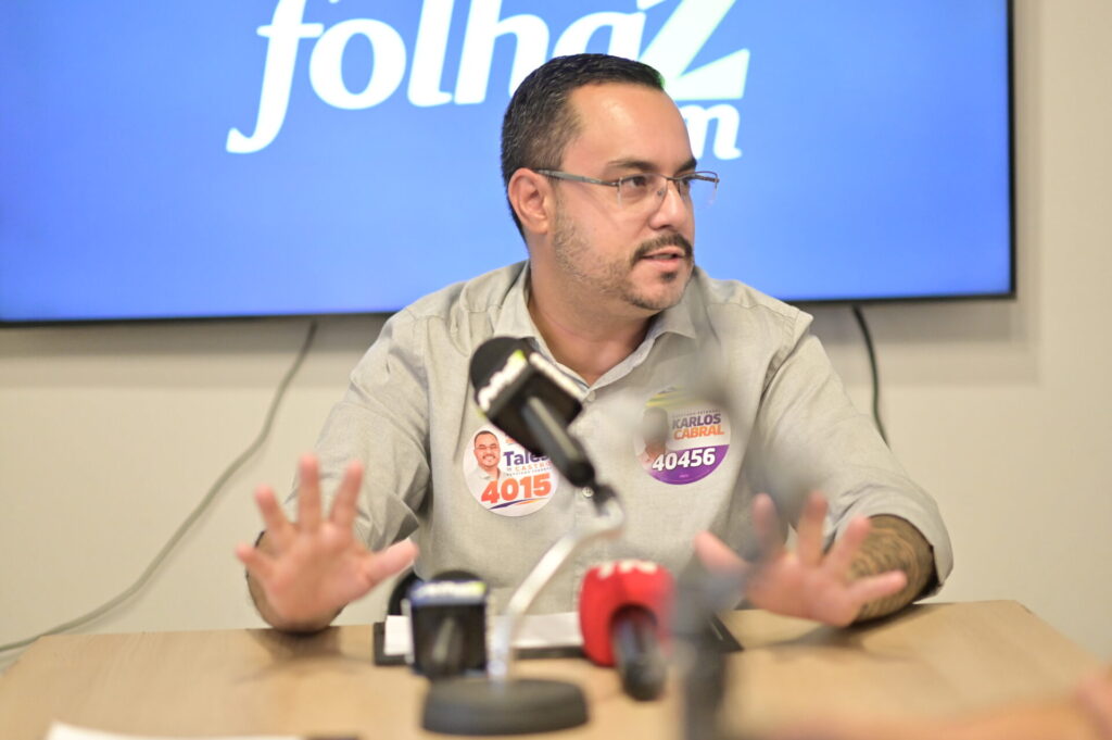 Tales de Castro diz ser único candidato de Lula e critica Valéria, Glaustin e Professor Alcides