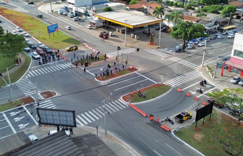 Cruzamento no Parque Amazônia