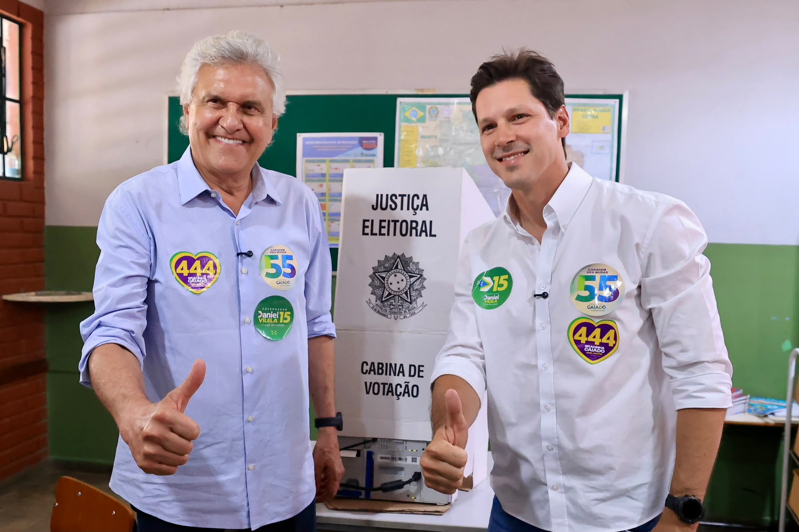 Número de Caiado foi o 8º mais digitado em votos anulados no 2º turno