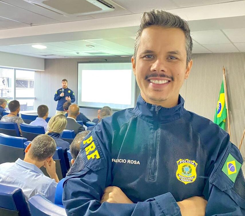 Fabrício Rosa, vereador por Goiânia e Polícial Rodoviário Federal 