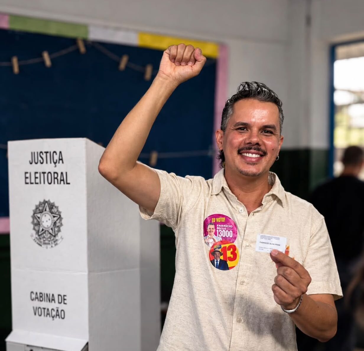 Fabrício Rosa comemora votação e diz não saber de onde vieram tantos votos
