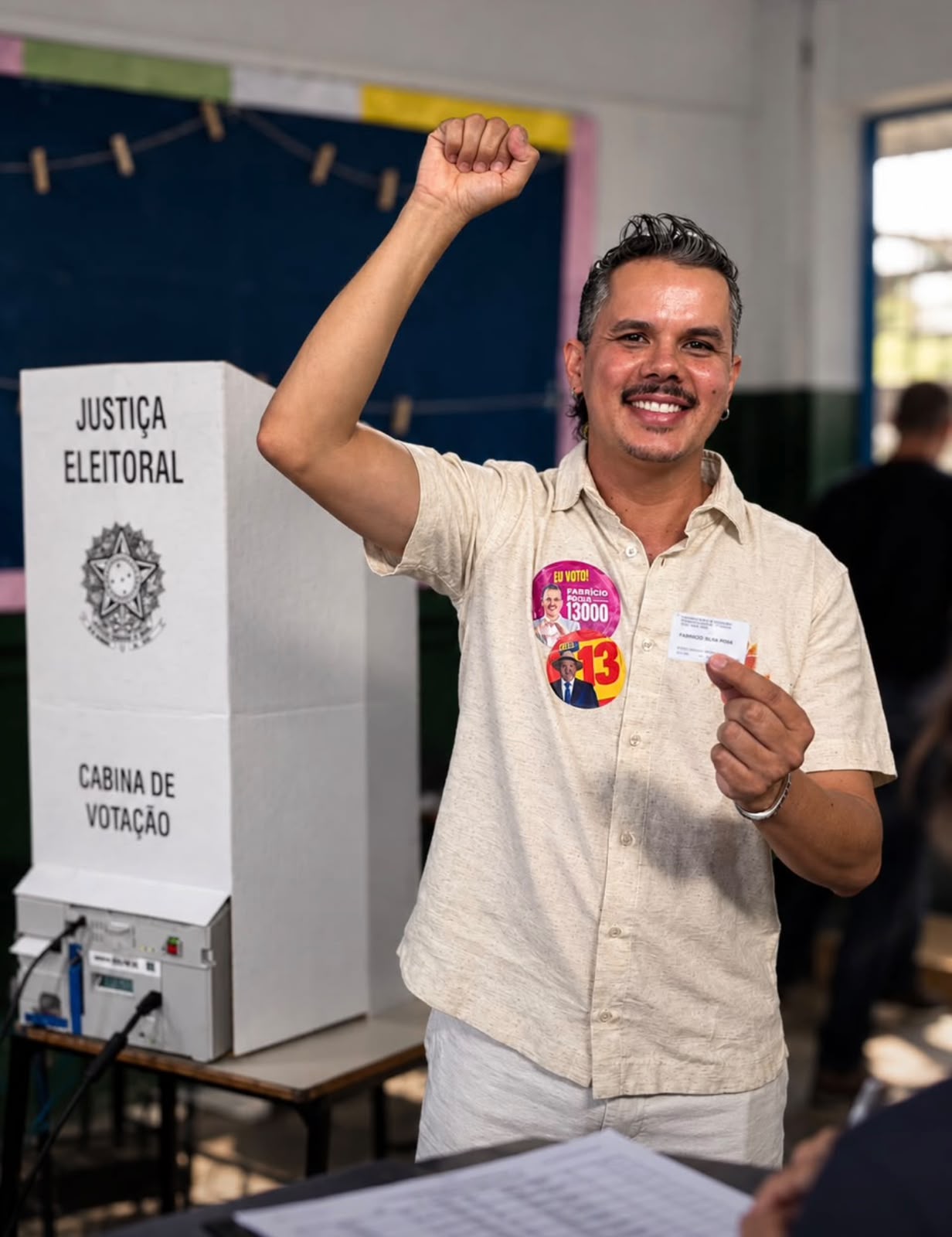 Fabrício Rosa comemora votação e diz não saber de onde vieram tantos votos