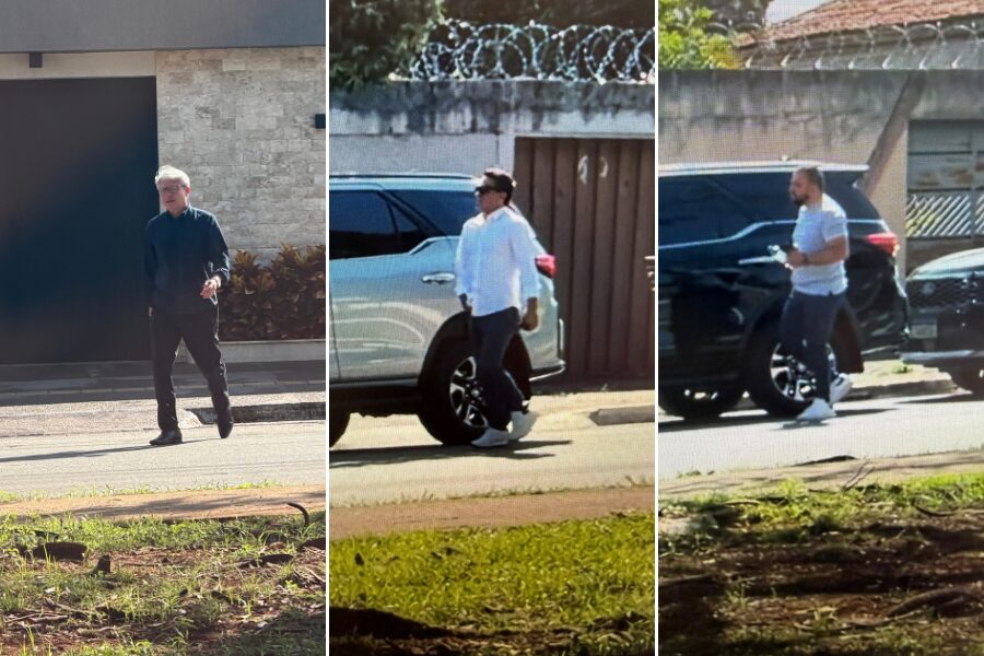 Os vereadores Isaías Ribeiro, Geverson Abel e Cabo Senna. Imagens: Jornalismo Folha Z.